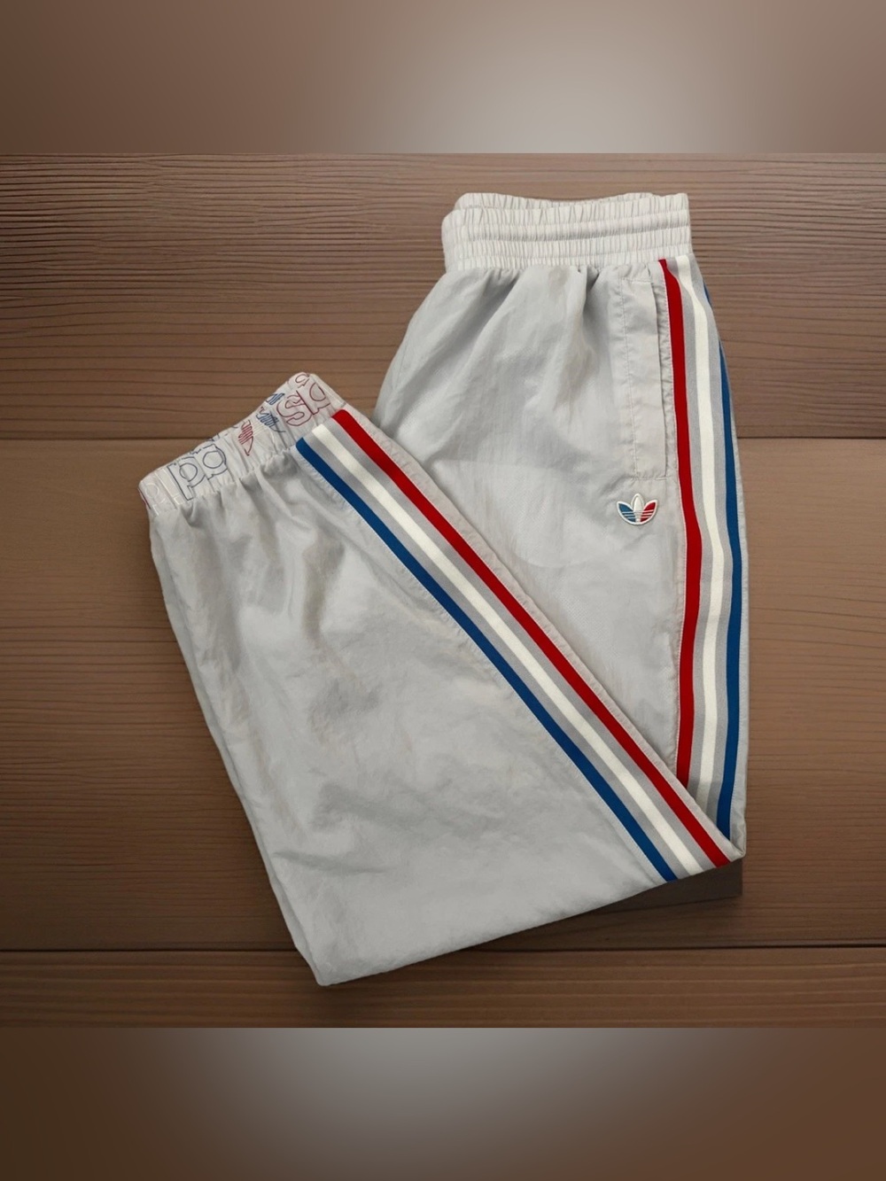 Adidas Track Pants Womens Large White USA America